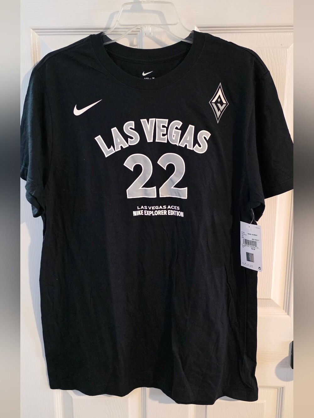 Las Vegas Aces A'ja Wilson #22 Nike T-shirt